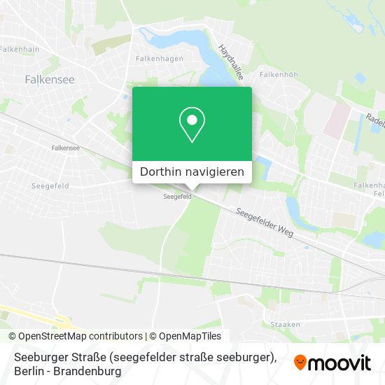 Seeburger Straße (seegefelder straße seeburger) Karte