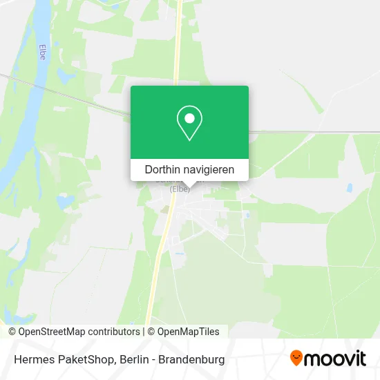 Hermes PaketShop Karte