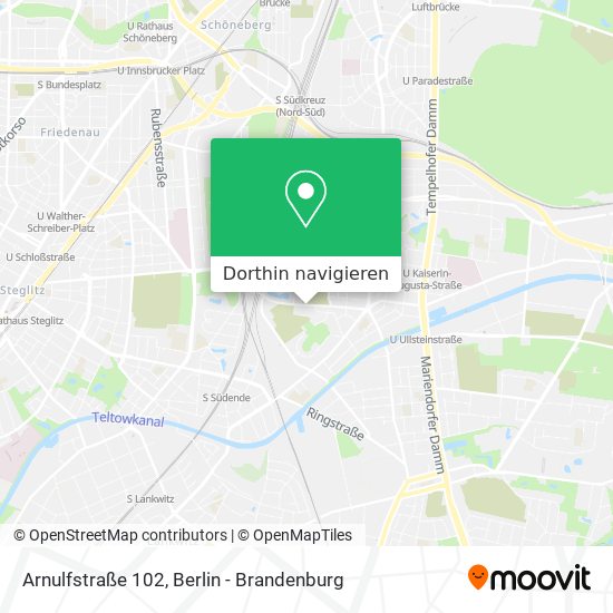 Arnulfstraße 102 Karte