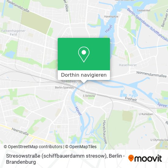 Stresowstraße (schiffbauerdamm stresow) Karte