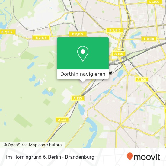 Im Hornisgrund 6, Westend, 14055 Berlin Karte