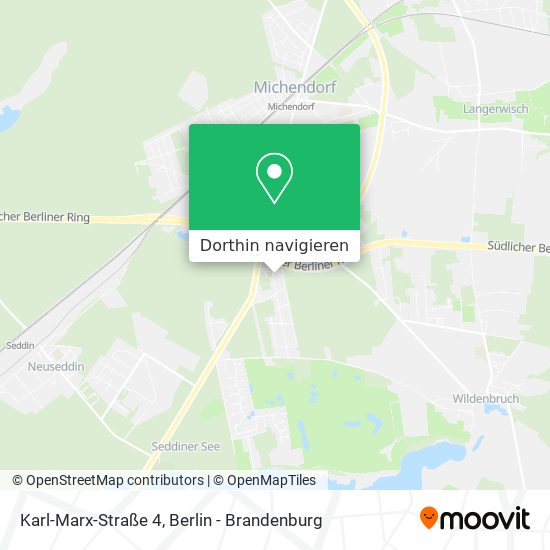 Karl-Marx-Straße 4 Karte