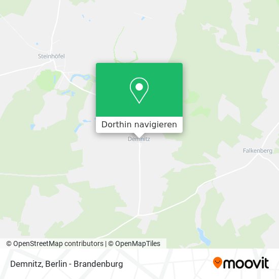Demnitz Karte