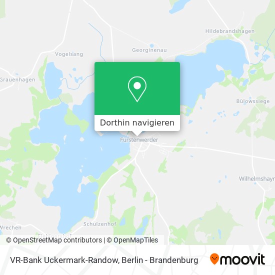 VR-Bank Uckermark-Randow Karte