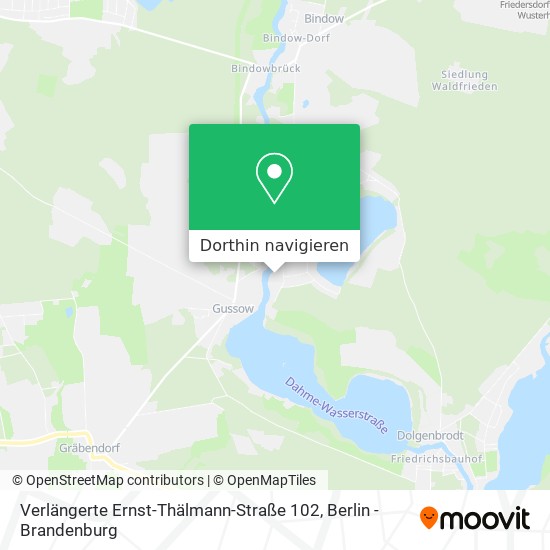 Verlängerte Ernst-Thälmann-Straße 102 Karte