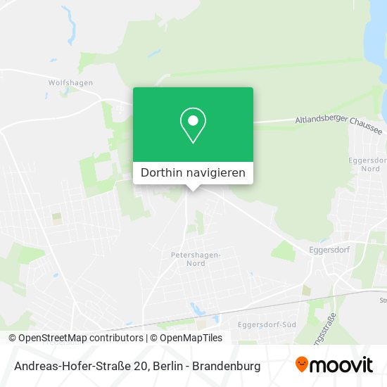 Andreas-Hofer-Straße 20 Karte