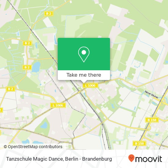 Tanzschule Magic Dance, Grevesmühlener Straße 16 Karte