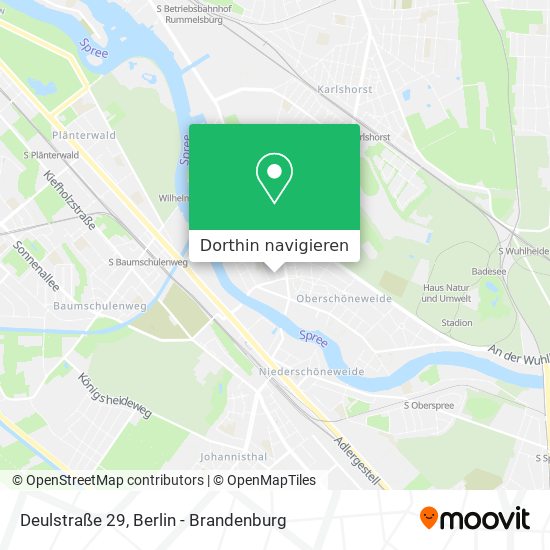 Deulstraße 29 Karte