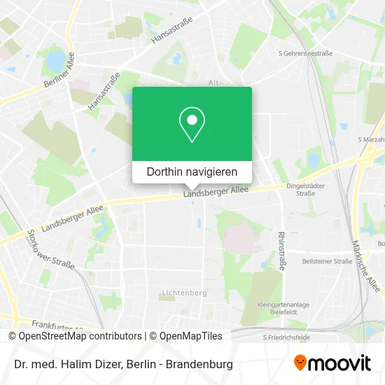 Dr. med. Halim Dizer Karte