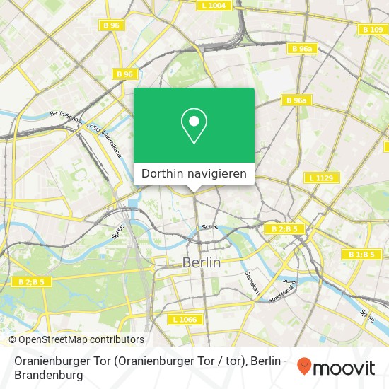 Oranienburger Tor (Oranienburger Tor / tor), Mitte, 10115 Berlin Karte