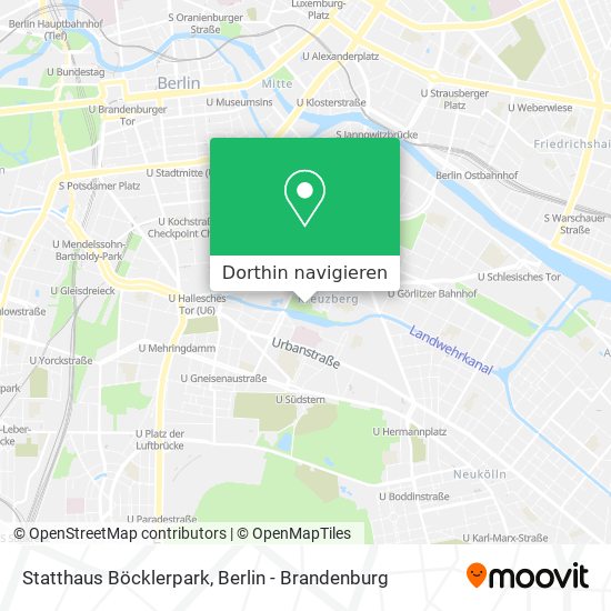 Statthaus Böcklerpark Karte