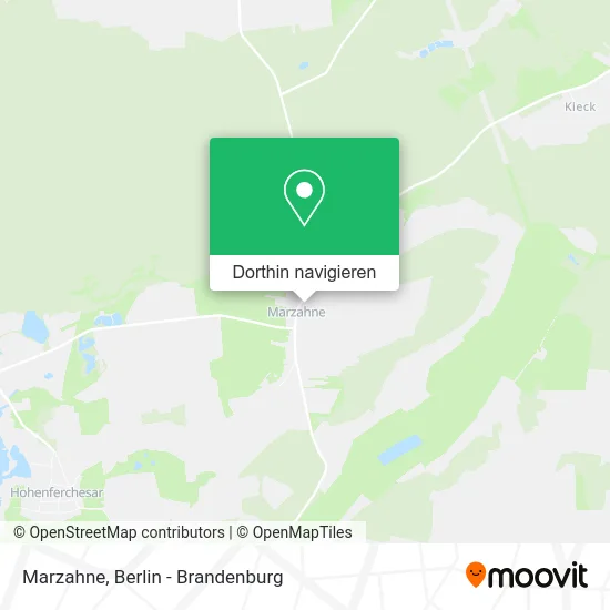Marzahne Karte
