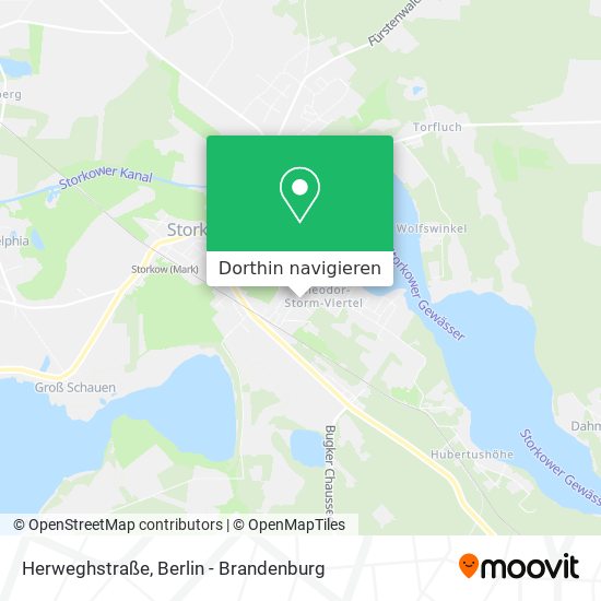 Herweghstraße Karte