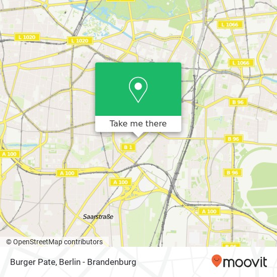 Burger Pate, Hauptstraße 30 Schöneberg, 10827 Berlin Karte