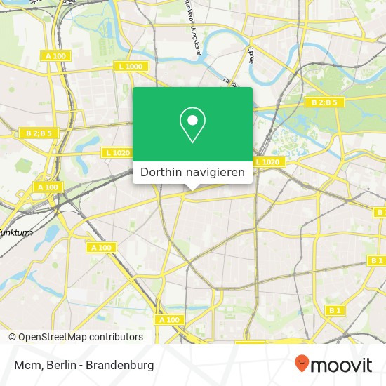 Mcm, Kurfürstendamm 186 Charlottenburg, 10707 Berlin Karte
