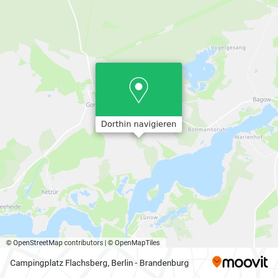 Campingplatz Flachsberg Karte