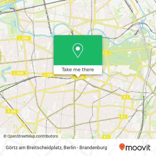 Görtz am Breitscheidplatz Karte