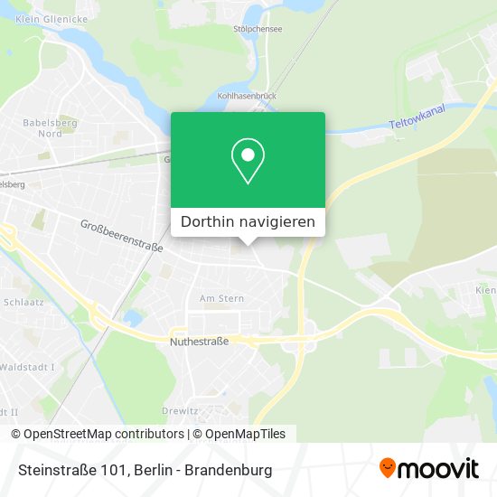 Steinstraße 101 Karte