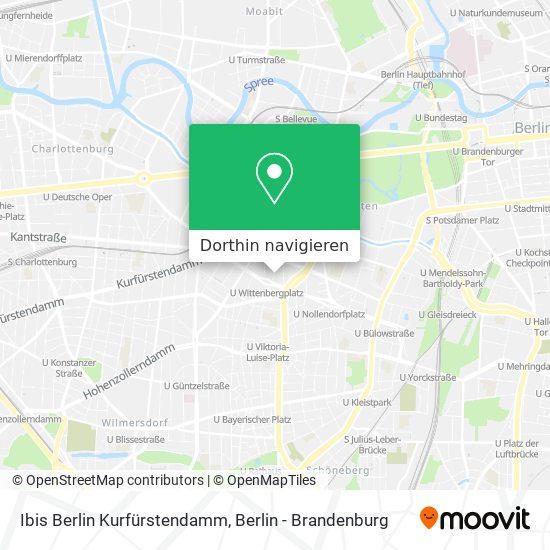 Ibis Berlin Kurfürstendamm Karte