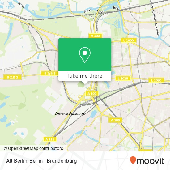 Alt Berlin Karte