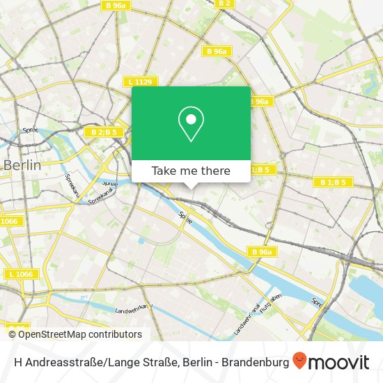 H Andreasstraße/Lange Straße Karte