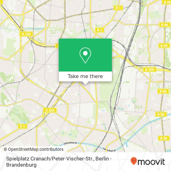 Spielplatz Cranach / Peter-Vischer-Str. Karte