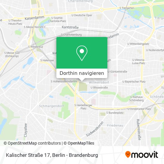 Kalischer Straße 17 Karte