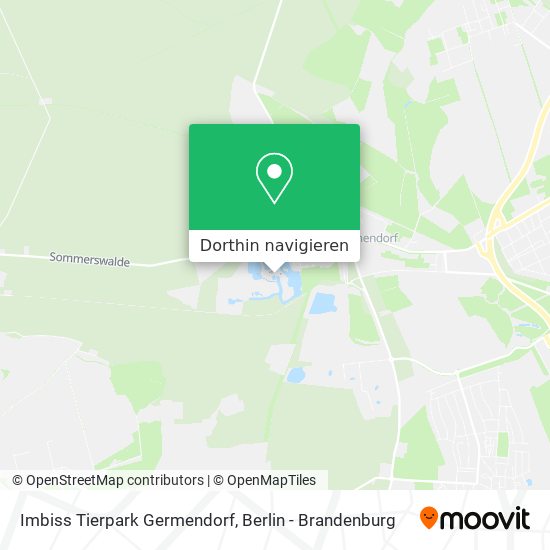 Imbiss Tierpark Germendorf Karte