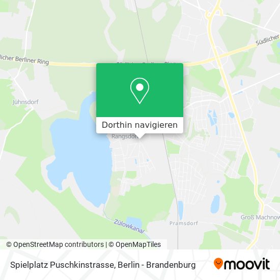 Spielplatz Puschkinstrasse Karte