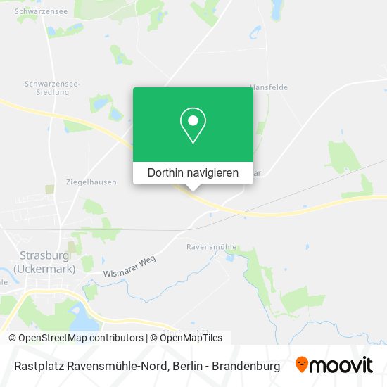 Rastplatz Ravensmühle-Nord Karte