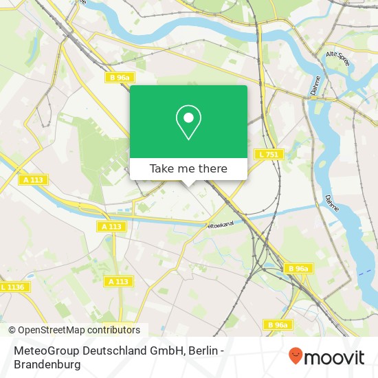 MeteoGroup Deutschland GmbH Karte