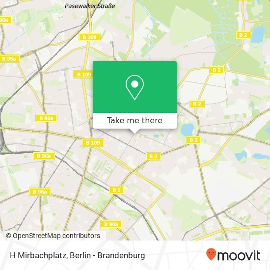H Mirbachplatz Karte
