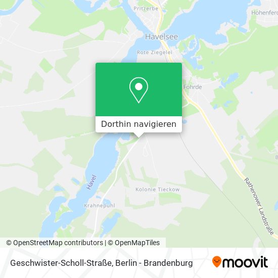 Geschwister-Scholl-Straße Karte