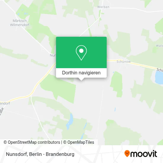 Nunsdorf Karte