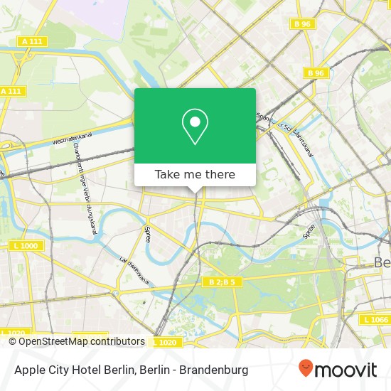 Apple City Hotel Berlin Karte