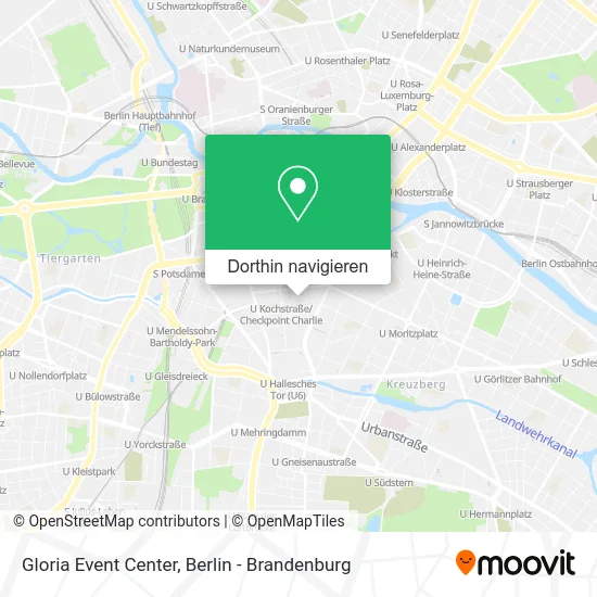 Gloria Event Center Karte