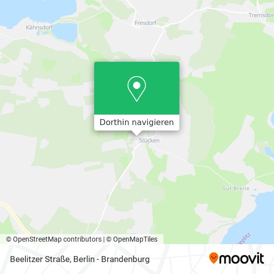 Beelitzer Straße Karte