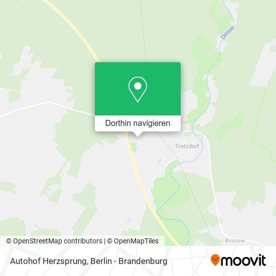 Autohof Herzsprung Karte