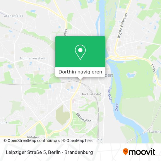 Leipziger Straße 5 Karte