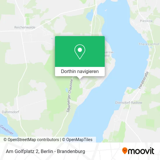 Am Golfplatz 2 Karte