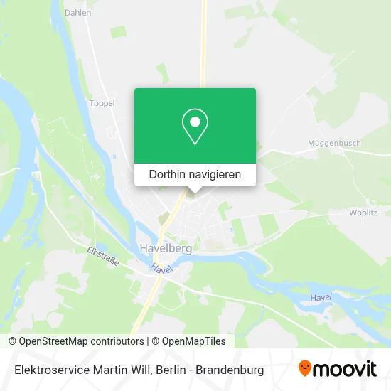 Elektroservice Martin Will Karte