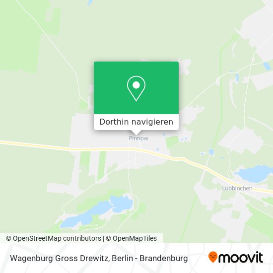 Wagenburg Gross Drewitz Karte