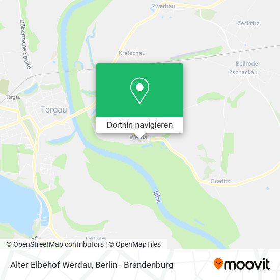 Alter Elbehof Werdau Karte
