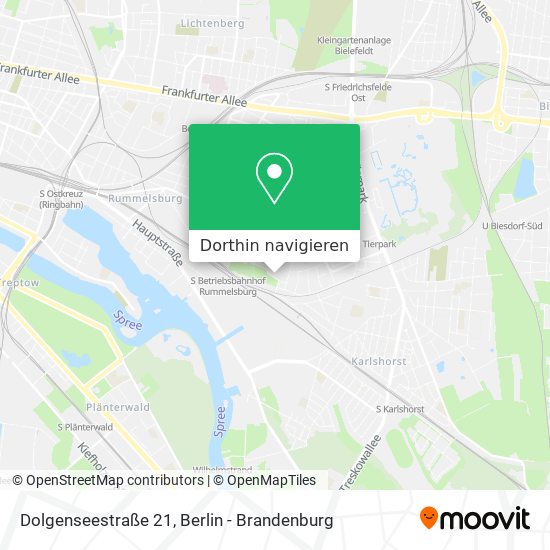 Dolgenseestraße 21 Karte