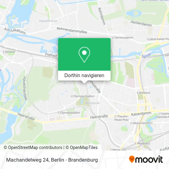 Machandelweg 24 Karte