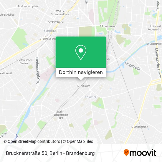 Brucknerstraße 50 Karte