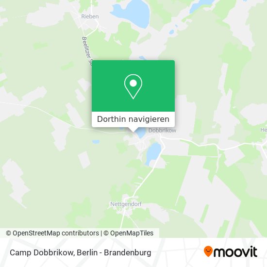 Camp Dobbrikow Karte