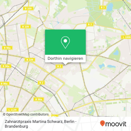 Zahnarztpraxis Martina Schwarz, Herbert-Baum-Straße 5 Karte