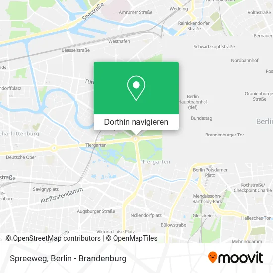 Spreeweg Karte