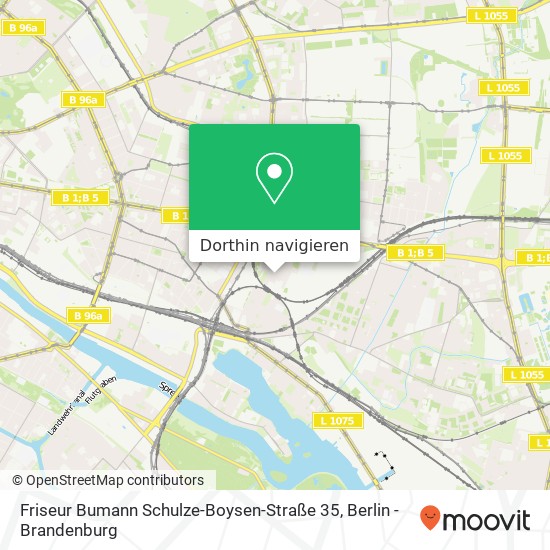 Friseur Bumann Schulze-Boysen-Straße 35, Schulze-Boysen-Straße 35 Karte